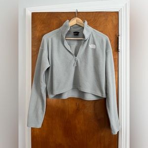 The North Face Quarter Zip Cropped Fleece